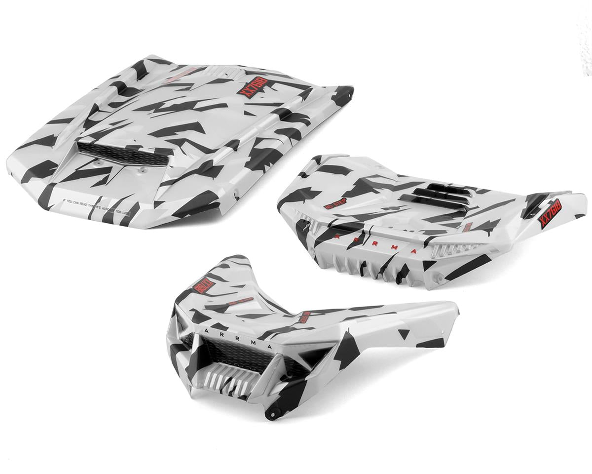 FIRETEAM Exterior Body Panels Painted White Camo (ARA411022)