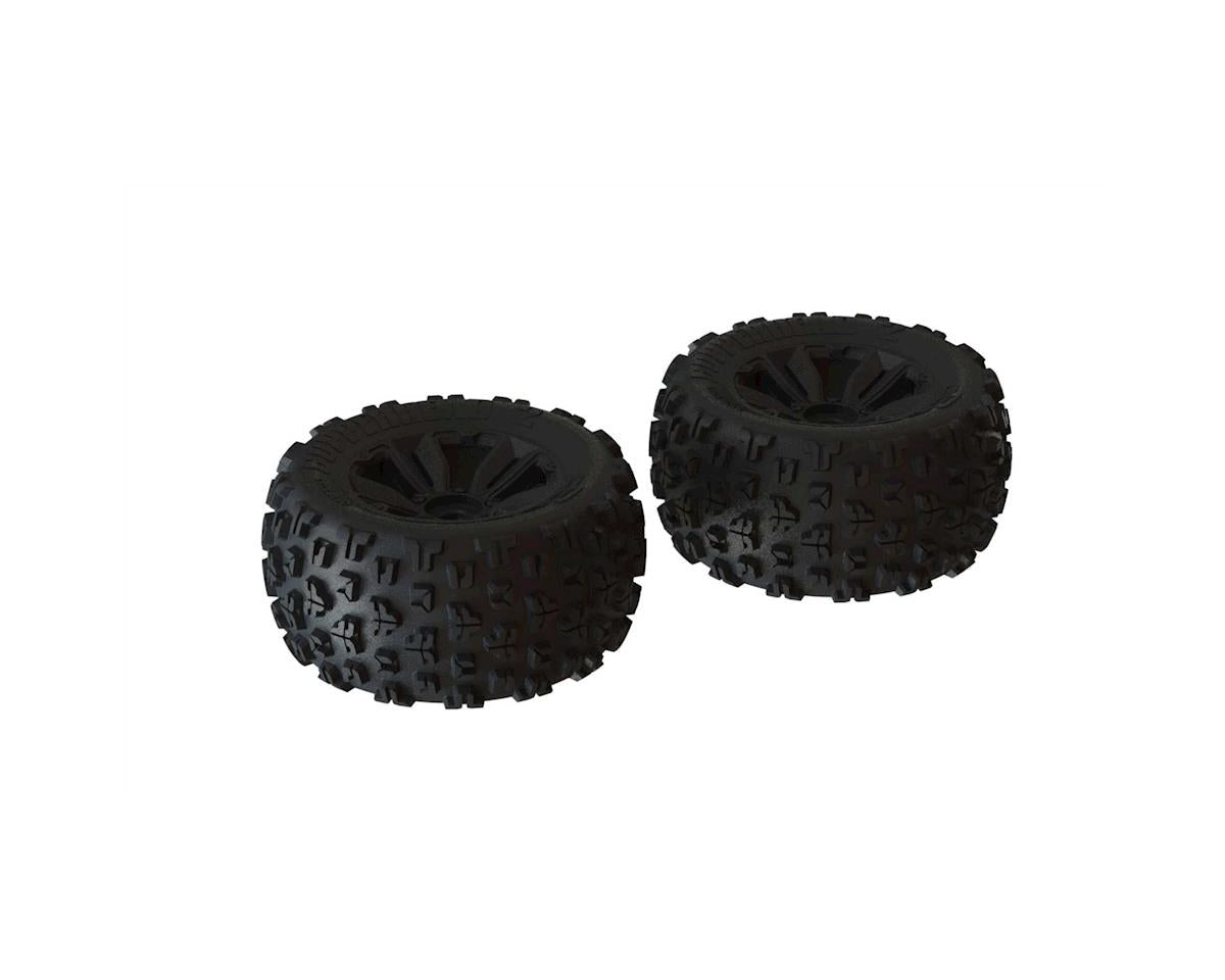 dBoots 'Copperhead2 MT' Tire Set Black - Pair (ARA550059)