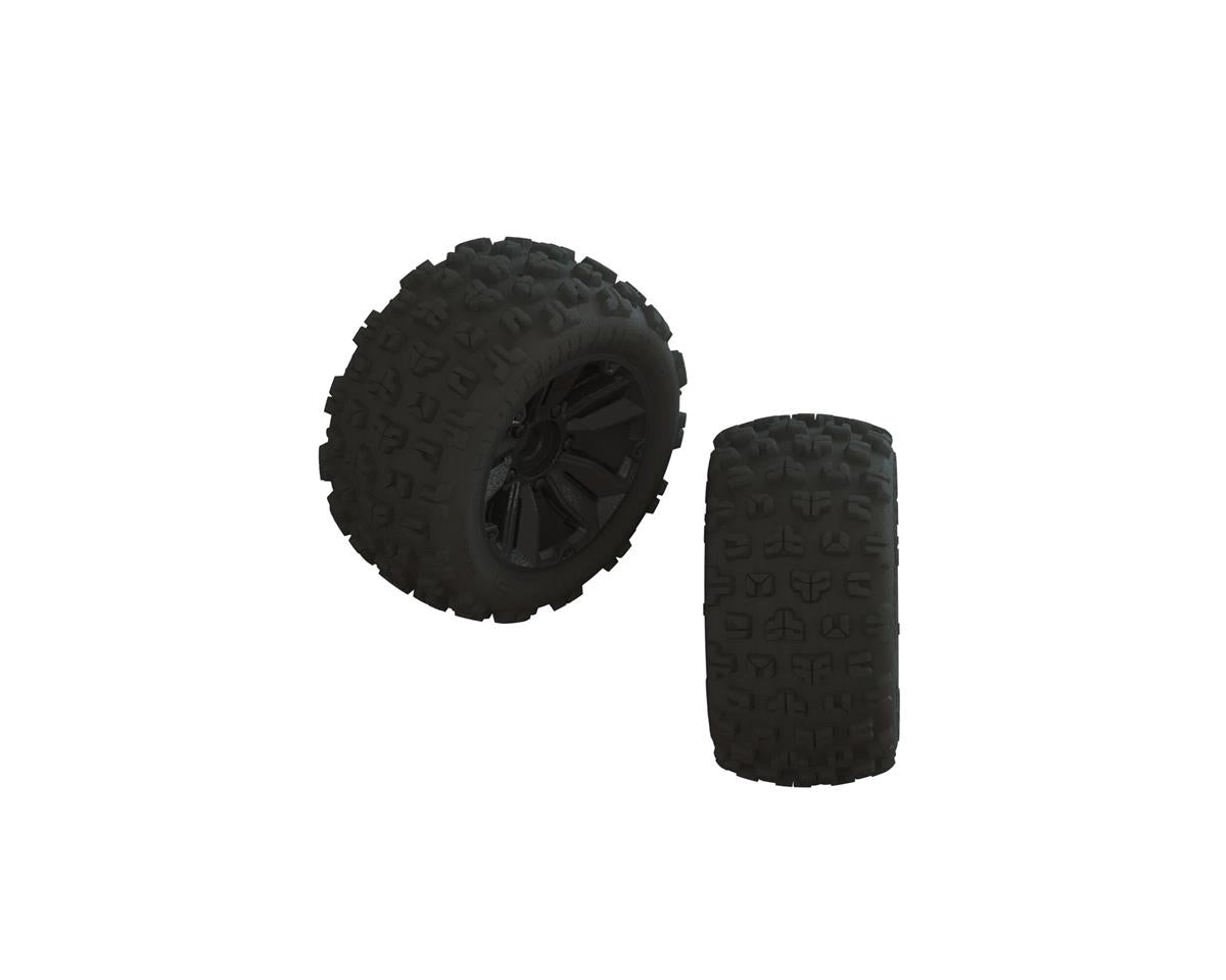 dBoots Copperhead2 LP Tire Set Glued (1pr) (ARA550090)