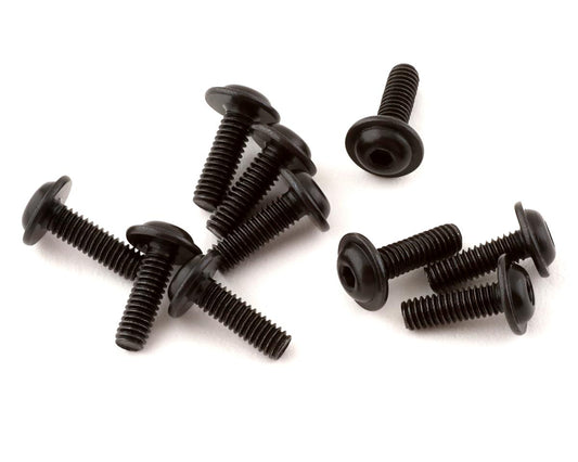 Flanged Button Head Screw M2.5x8mm (10) (ARA702006)