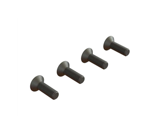 Flat Head Hex Machine Screw M5x16mm (4) (ARA722516)