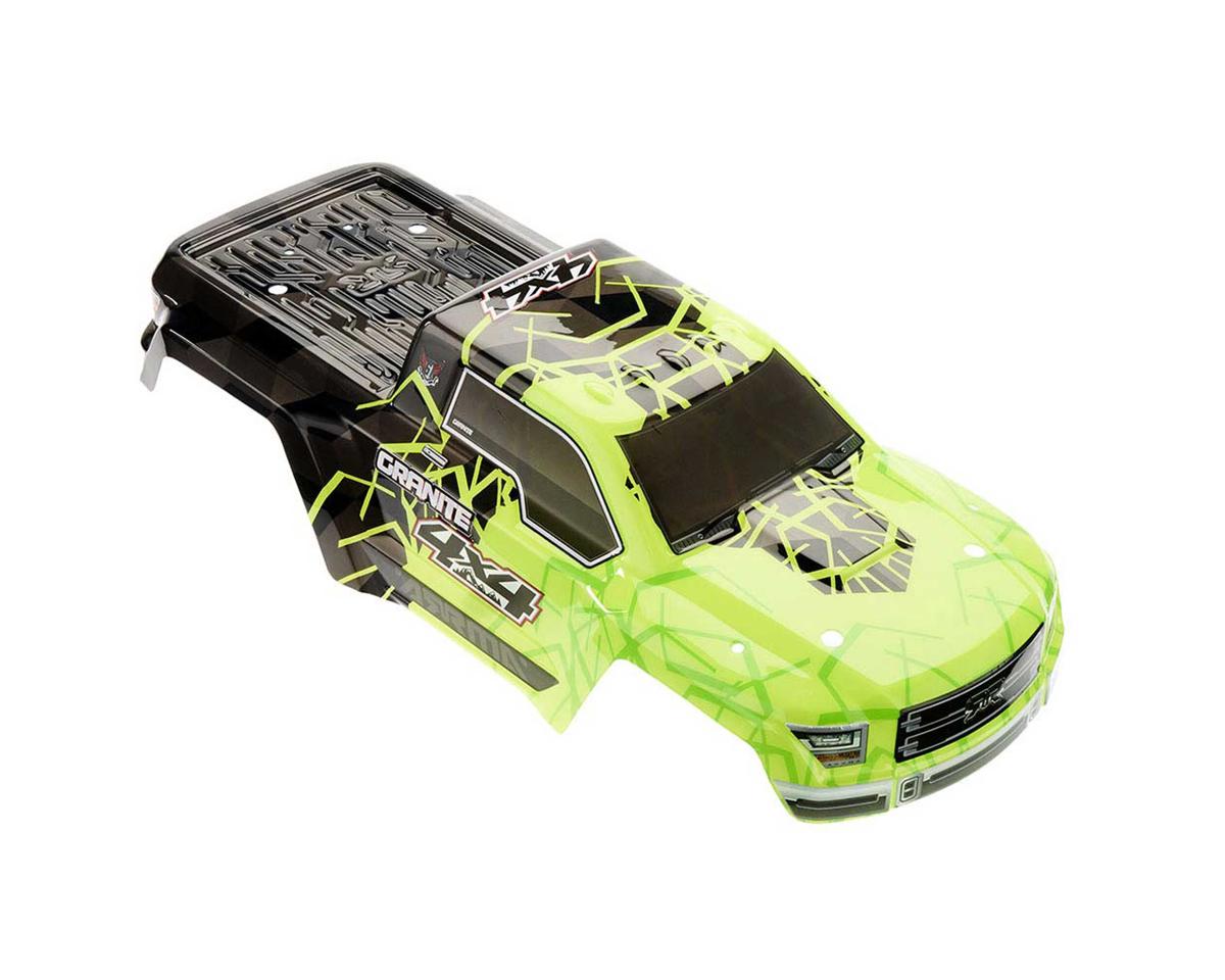 AR402253 Body Painted/Decal Green Granite 4x4 Mega (ARAC3335)