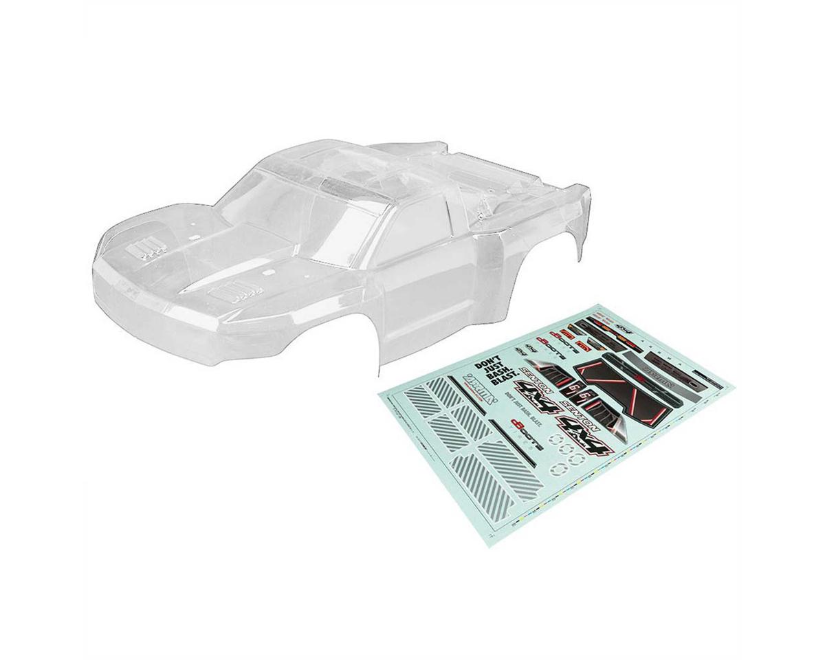 AR402262 1/10 Body Clear with Decals Senton 4x4 (ARAC3338)