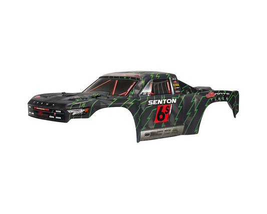 AR406144 SENTON 6S BLX Painted Body Black/Green (ARAC3409)