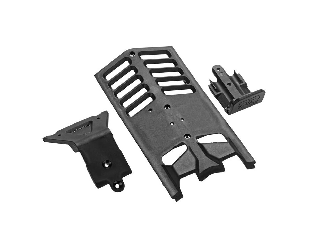 AR320282 Skidplate Front/Rear/Center Set Nero (ARAC9255)