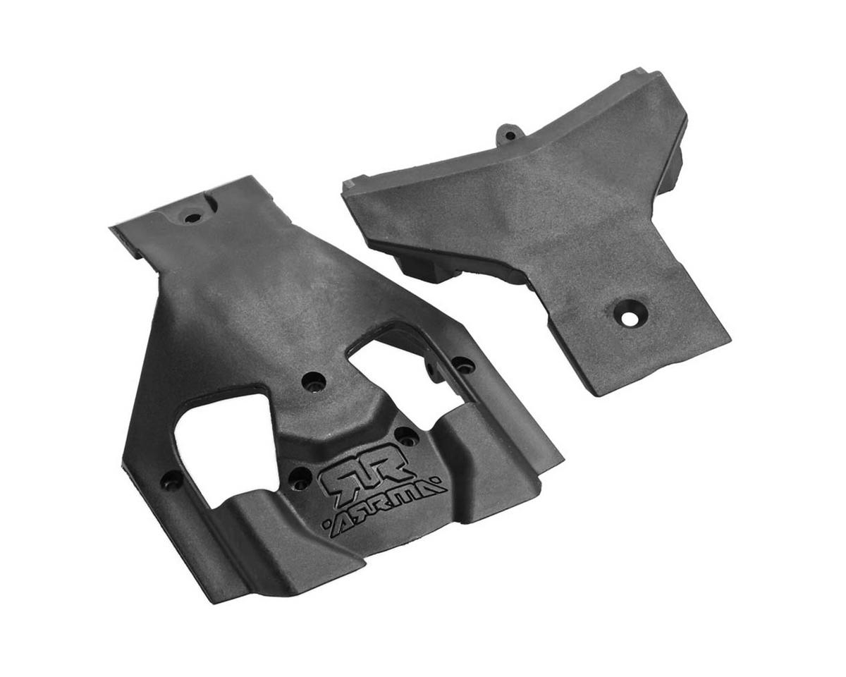 AR320283 Steering Skidplate Set Nero (ARAC9256)