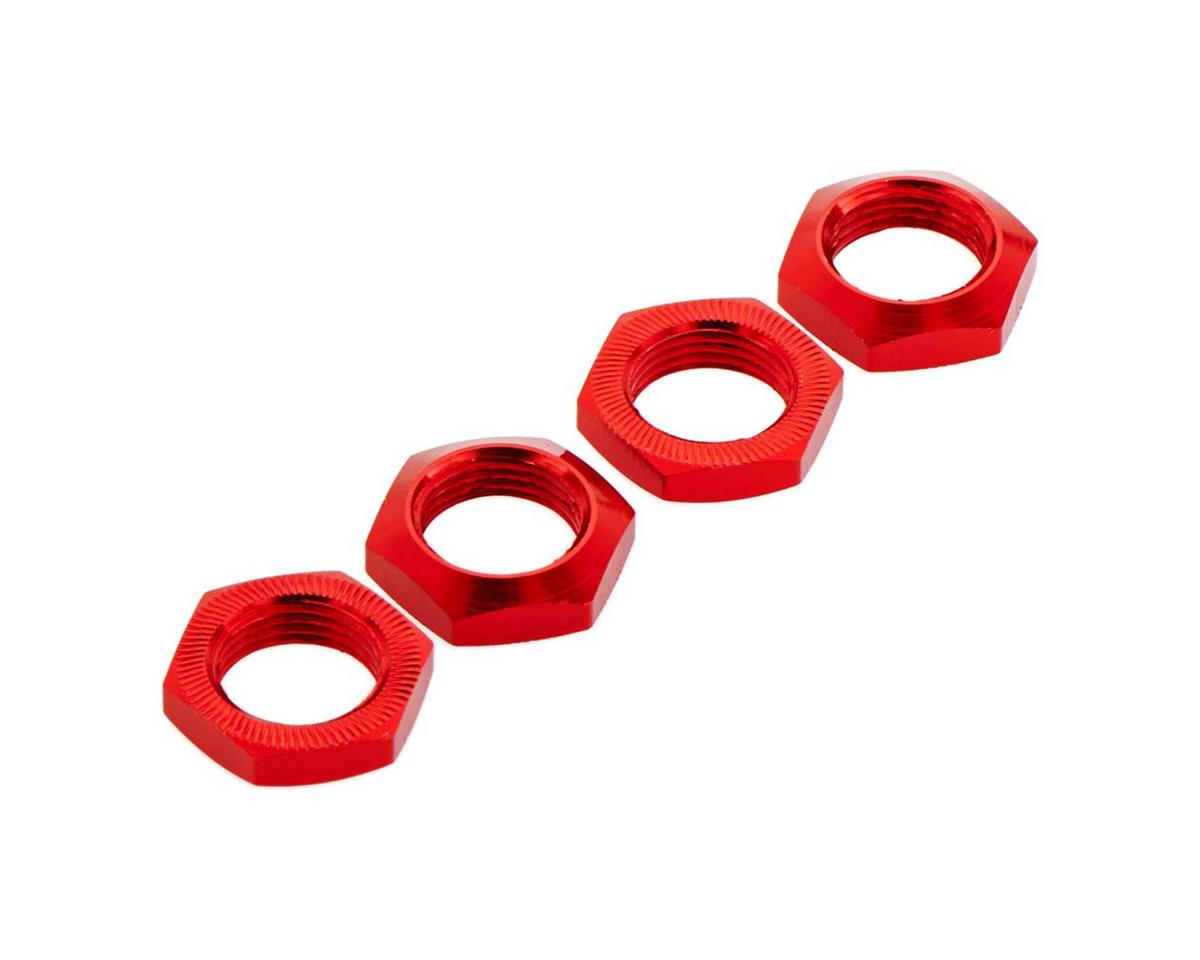 AR330360 Aluminum Wheel Nut 17mm Red Nero (4) (ARAC9428)