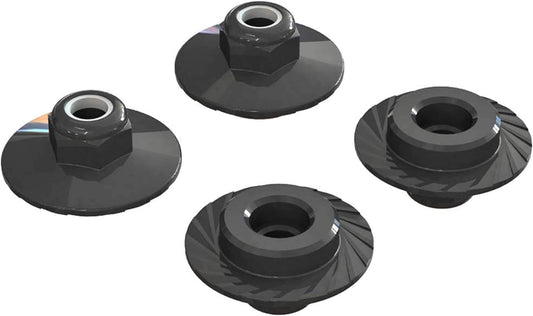 Flanged Lock Nut 5x8mm (4) (ARAC9698)