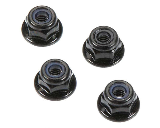 AR708001 Flange Lock Nuts 4mm (4) (ARAC9810)