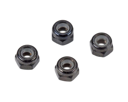 AR715001 Nylon Nut 3mm (4) (ARAC9818)