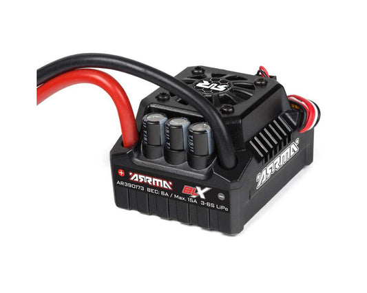 AR390173 BLX200 Brushless 8th MT 6S ESC Nero (ARAM1003)
