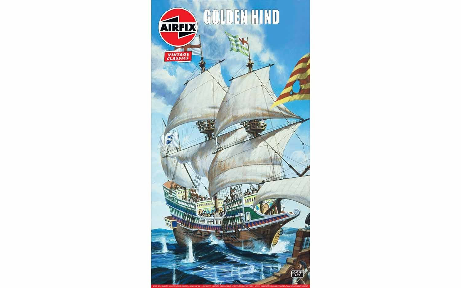 1/72 Golden Hind Plastic Model Kit (ARXA09258V)