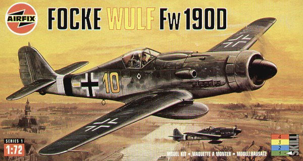 1/72 Focke Wulf Fw 190D Plastic Model Kit (ARXS1064)