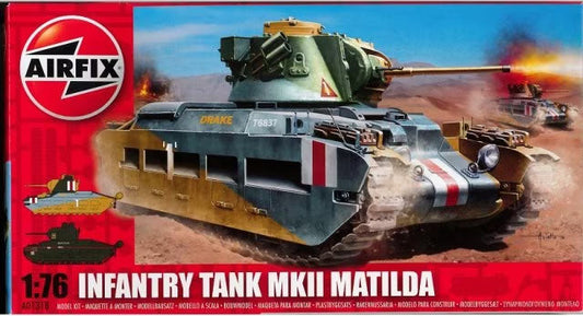 1/76 Infantry Tank MkII Matilda Plastic Model Kit (ARXS1318)