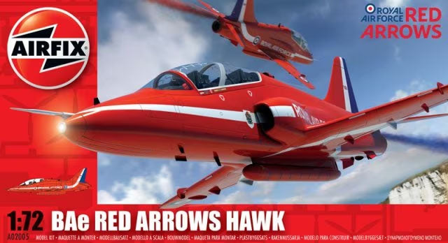 1/72 BAe Red Arrows Hawk Plastic Model Kit (ARXS2005)