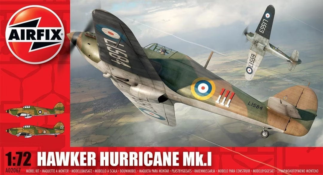 1/72 Hawker Hurricane Mk.I Plastic Model Kit (ARXS2067)