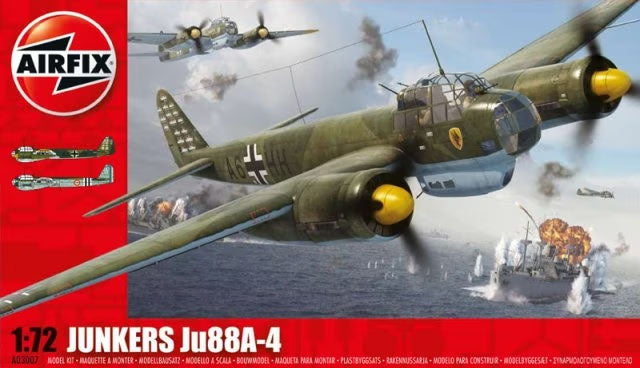 1/72 Junkers Ju88A-4 Plastic Model Kit (ARXS3007)