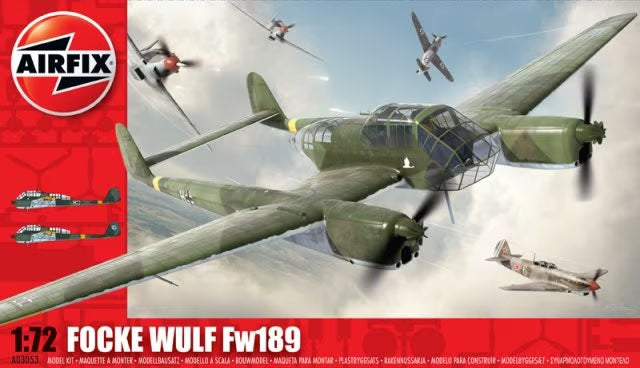 1/72 Focke Wulf Fw189 Plastic Model Kit (ARXS3053)