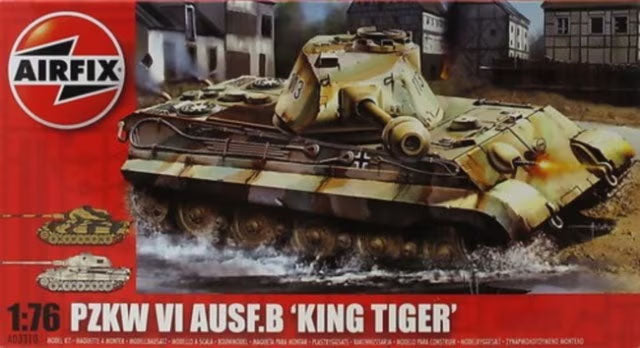 1/76 PzKw VI Ausf.B "King Tiger" Plastic Model Kit (ARXS3310)