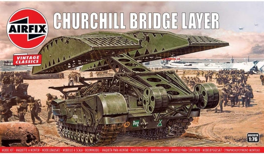 1/76 Churchill Bridge Layer Vehicle Plastic Model Kit (ARXS4301)
