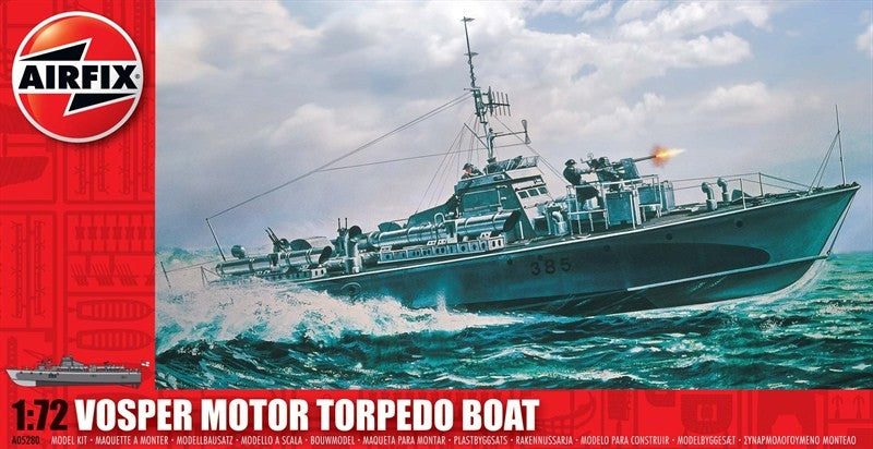 1/72 Vosper Motor Torpedo Boat Plastic Model Kit (ARXS5280)