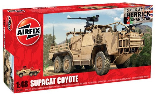 1/48 Supacat HMT600 Coyote "Operation Herrick Afghanistan" Plastic Model Kit (ARXS6302)