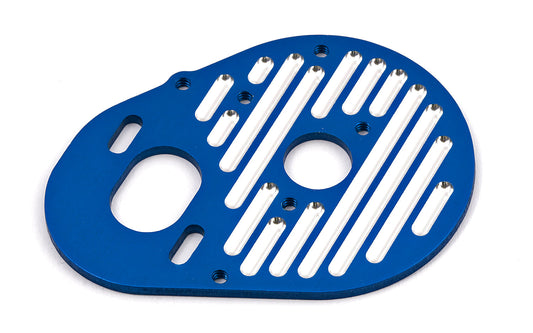 Aluminum Factory Team Milled Motor Plate Blue for B4/T4 (ASC1770)