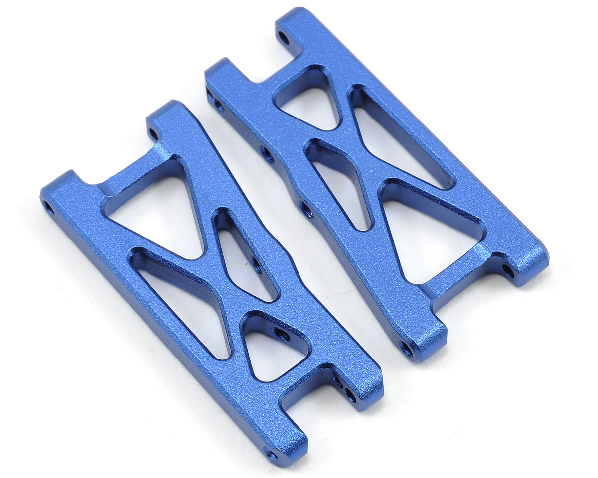 Aluminum Factory Team Suspension Arm Set Blue for 18B/18T/18MT (2) (ASC21220)