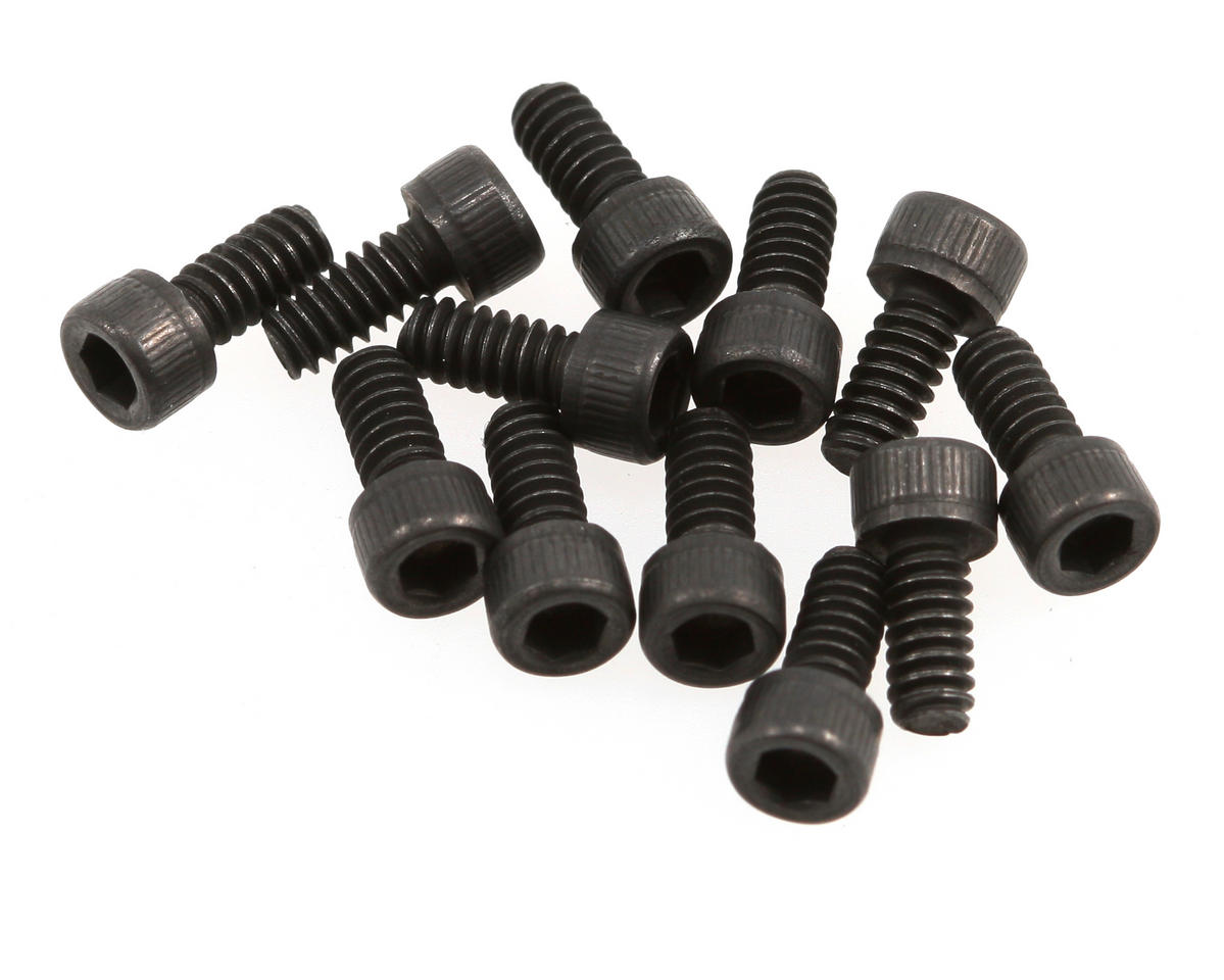 Steel Sockethead Hex Screws 4-40x1/4" (12) (ASC6285)