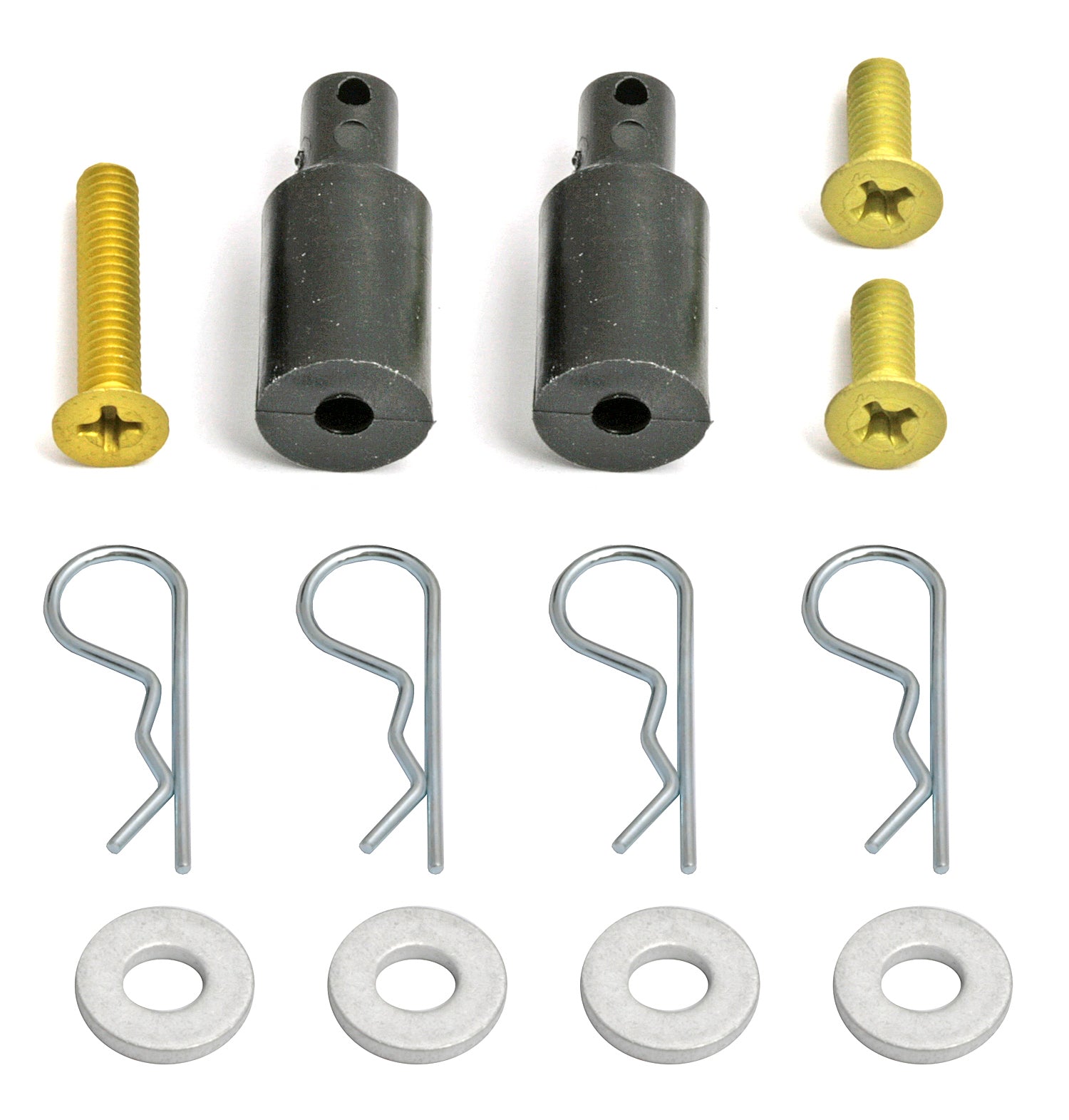 Body Mount Kit with Hardware for RC10 (ASC6330)