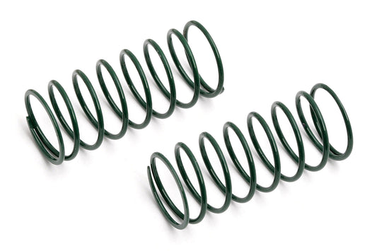 Front Shock Spring 3.5lb Green (ASC6494)