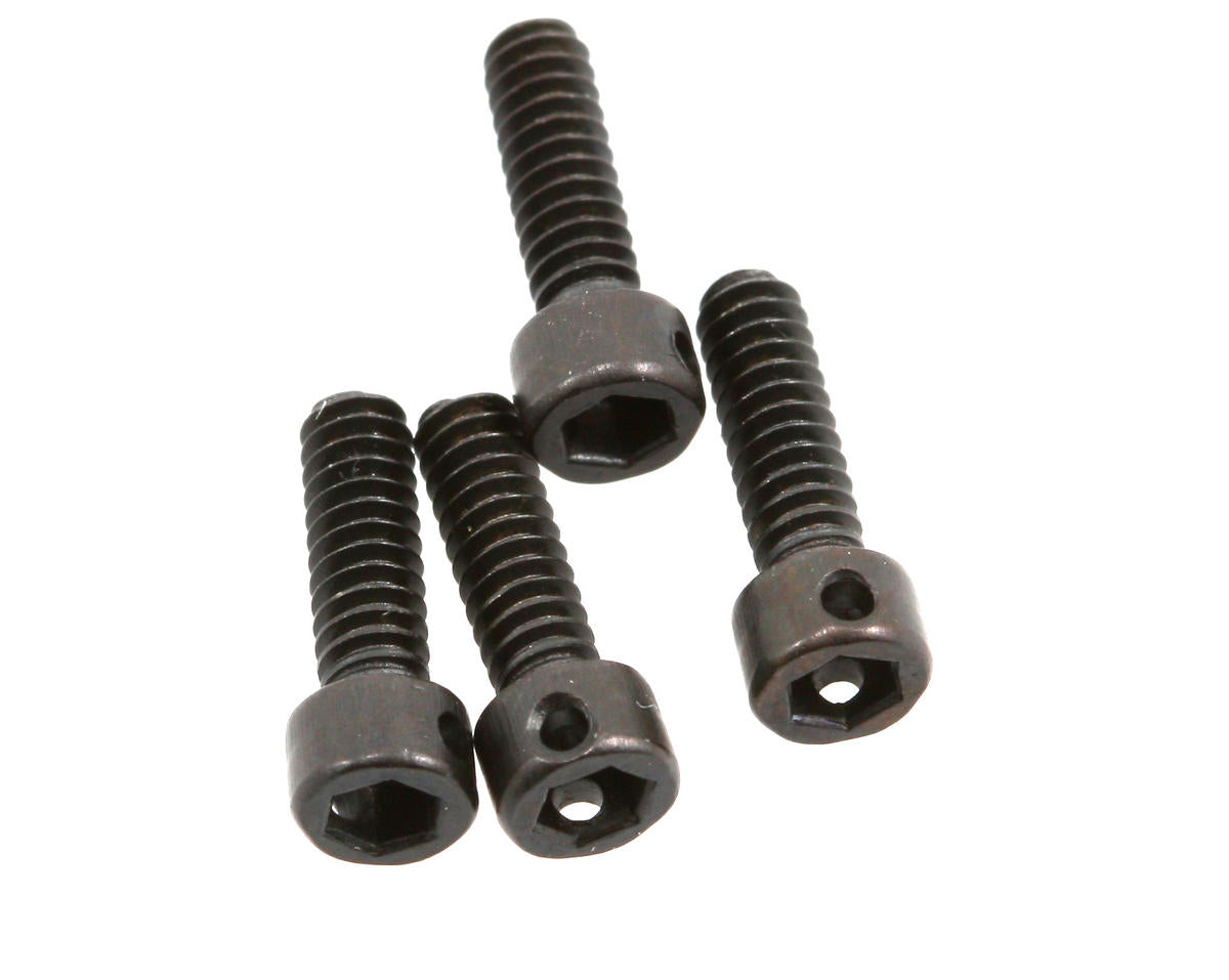 Caphead Hex Screws 4-40x3/8" with Holes (4) (ASC6929)