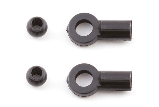 Shock Rod Ends with Plastic Pivot Balls for T2 (2) (ASC7217)