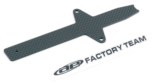 Carbon Fiber Factory Team Battery Strap with Decal for T4 (ASC7452)