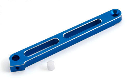 Factory Team Blue Aluminum Chassis Brace, Front: RC8 (ASC89238)