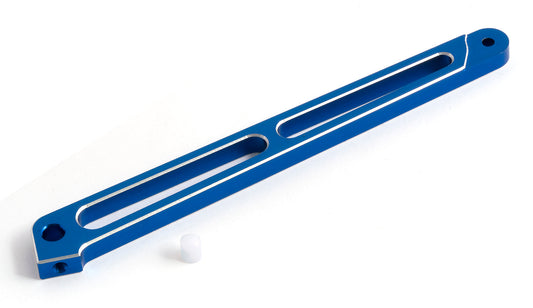 Aluminum Factory Team Rear Chassis Brace Blue for RC8 (ASC89239)