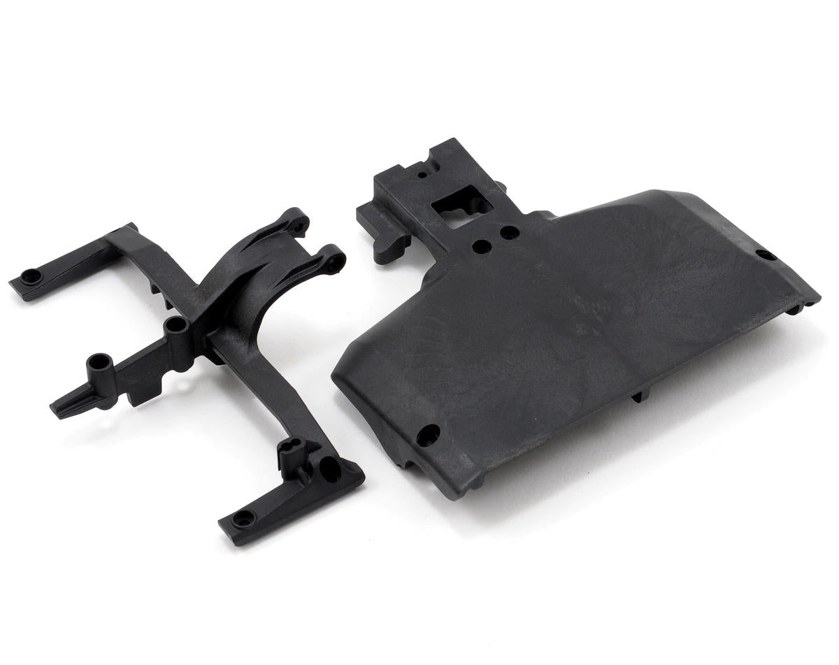 Rear Chassis Plate/Brace Set for SC10 4x4 (ASC91019)