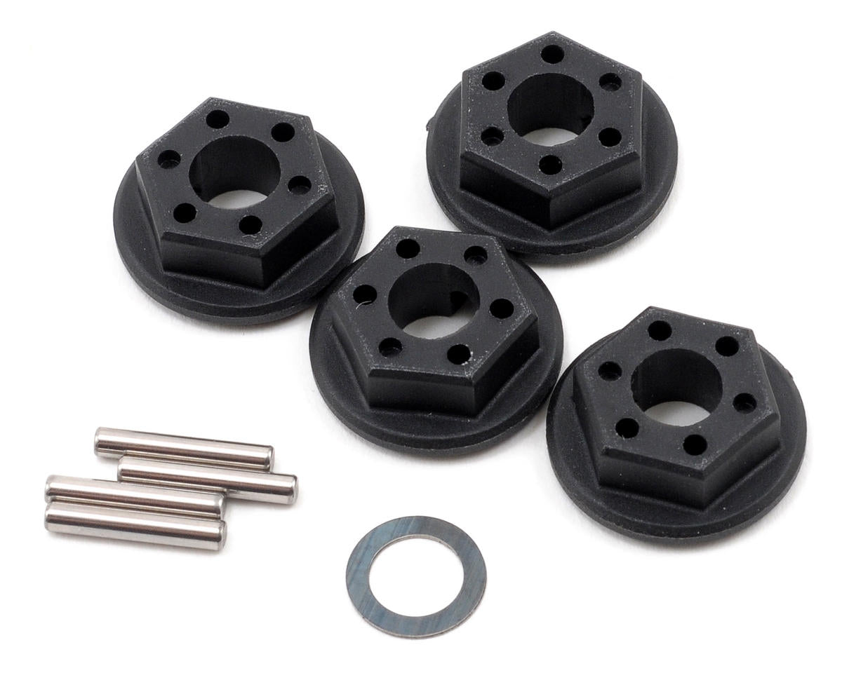 Wheel Hex Set 12mm for SC10 4x4 (4) (ASC91027)