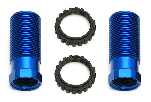 13mm Shock Bodies, 26mm, Blue Threaded: SC10 4x4 (ASC91060)