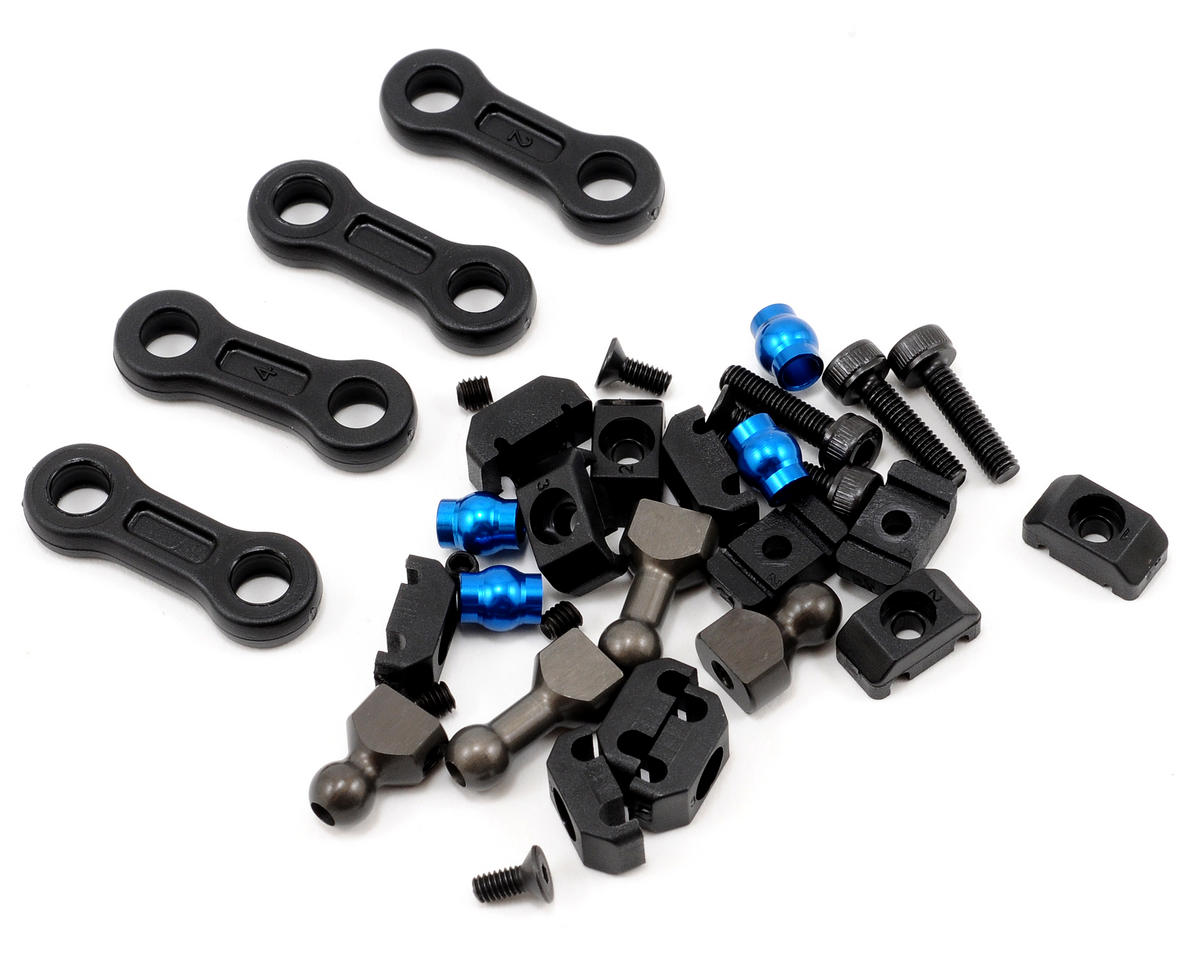 Factory Team Swaybar Hardware Set for SC10 4x4 (ASC91126)