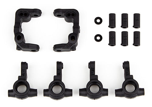 Scrub -1mm Caster and Steering Blocks: B6.4 (ASC91901)