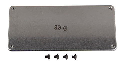 Factory Team 33g ESC Weight, Steel: B6.4 (ASC91977)