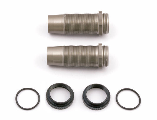 Aluminum Factory Team Threaded Shock Bodies 0.89" for B4/B44 (2) (ASC9312)