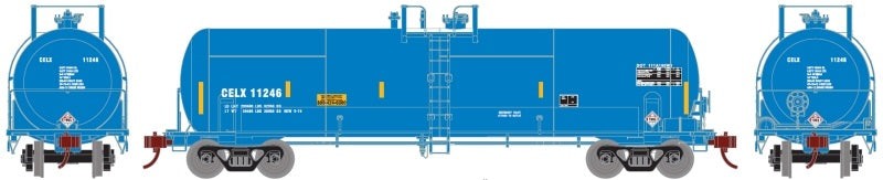 N 20,900-Gallon General Service Tank Car, Celtran IncoRail Post Office (RPO)rated (CELX) #11250 (ATH12207)