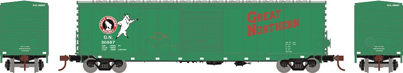 HO 50' OB Great Northern Boxcar Kit (ATH1339)