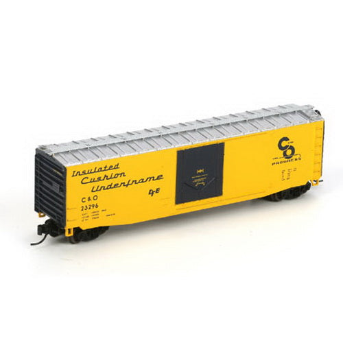 N Chesapeake and Ohio 50' PS-1 Plug Door Boxcar #23296 (ATH14193)