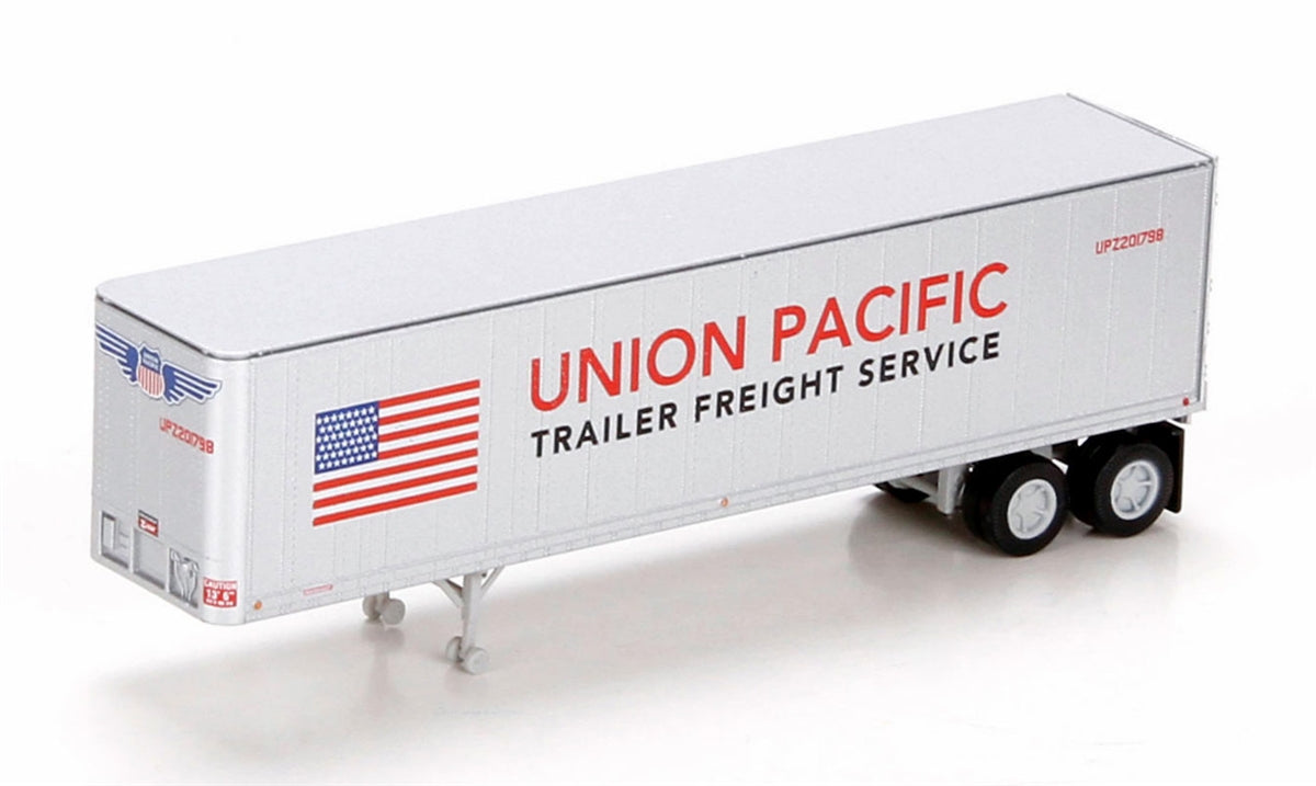 N 40' Fruehauf Z-Van Trailer Union Pacific #202135 (ATH14249)