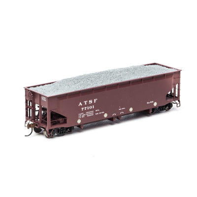 HO RTR 40' Offset Ballast Hopper with Load, SF #77101 (ATH14515)