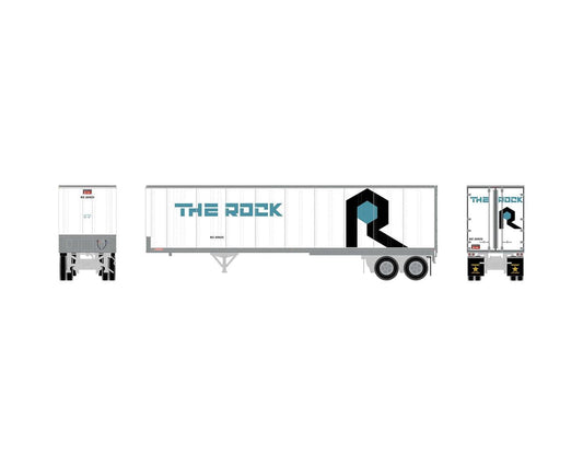 HO RTR 40' Fruehauf Trailer, The Rock/RIZ #209251 (ATH16130)