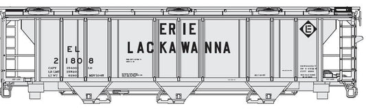 N PS2 2893 Hopper, Erie Lackawanna (EL) #2 (ATH23810)